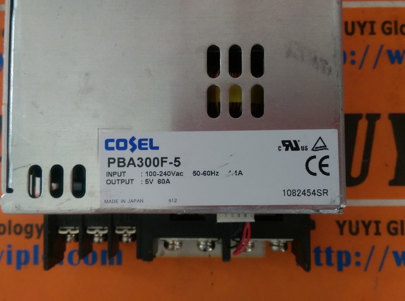 COSEL PBA300F-5 POWER SUPPLY - 裕益科技自動化設備可程式編碼器PLC